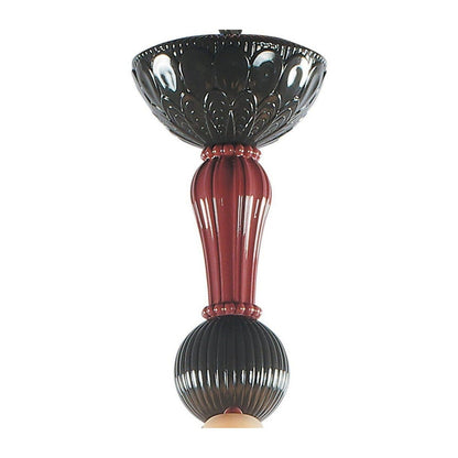 20-Light Porcelain Botanical Chandelier