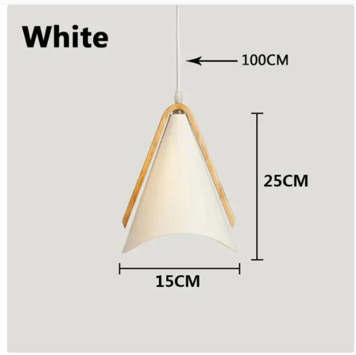 Nordic Single-Head Iron Pendant Light