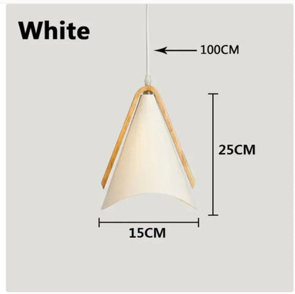 Nordic Single-Head Iron Pendant Light